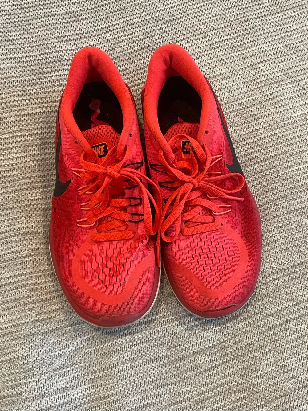 Nike Women’s Red and Black Running Sneakers